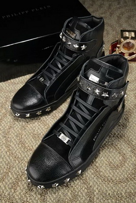 PhiliPP Plein High-Top Fashion Men Shoes--035